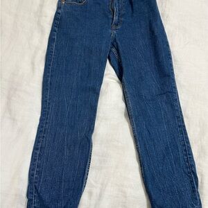 Abercrombie & Fitch High Rise Blue Jeans